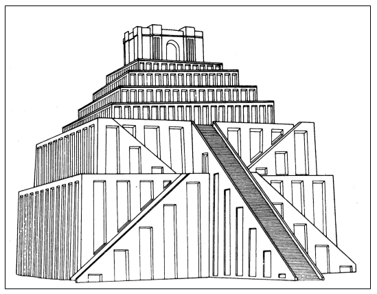 Храм бога Мардука в Вавилоне (реконструкция)