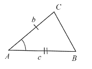 Построить треугольник по сторонам