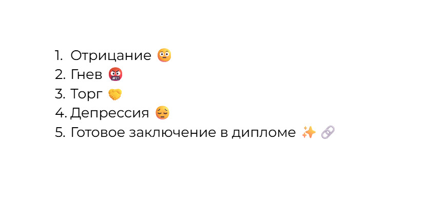Как писать заключение в дипломе