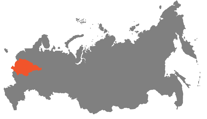 Размещение Центрального экономического района России