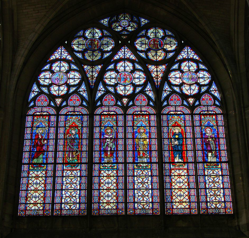 Западные окна Базилики