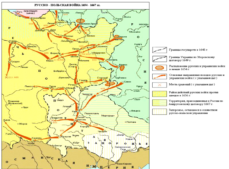 Русско-польская война - 1654-1657 гг. Автор24 — интернет-биржа заказчиков и авторов