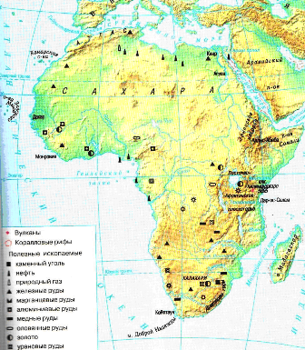 Реферат: Географическая характеристика Африки