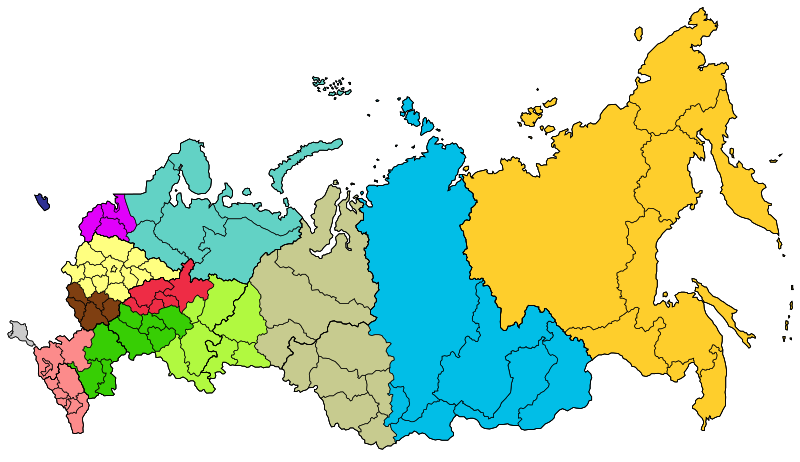 Экономические районы Российской Федерации
